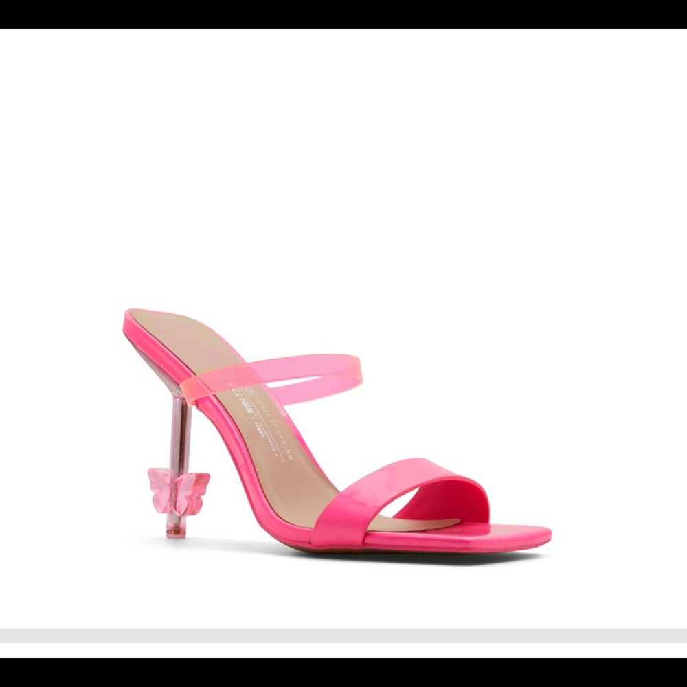 Papillon heeled sandal